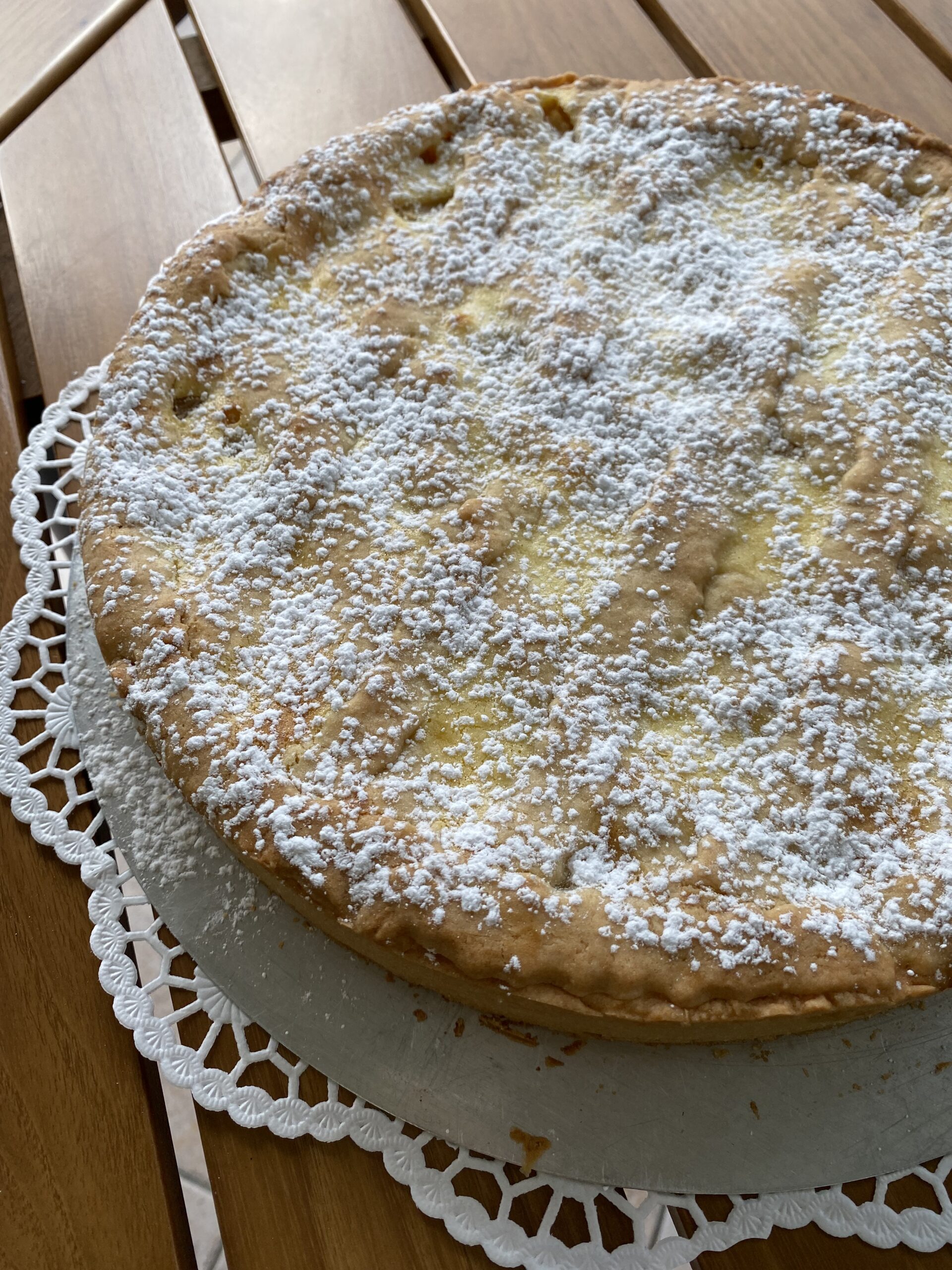 Apfelkuchen mit Schmand