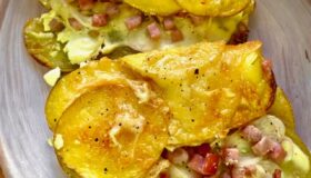 Kartoffel Wraps, schnell und einfach aus dem Ofen gezaubert.