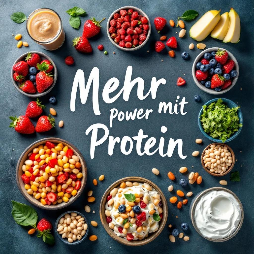 Mehr Power mit Protein.