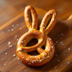 Osterbrezn mit 2 süßen Ohren selbstgebacken