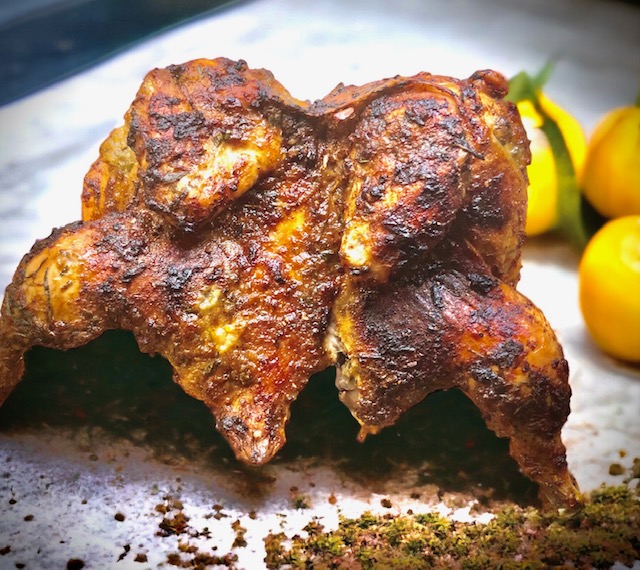 Roadkill-Chicken, ein kreative Art ein Huhn mal anders zuzubereiten.