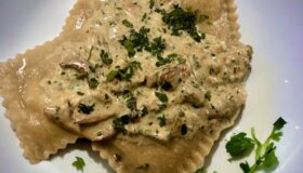 Steinpilz-Ravioli