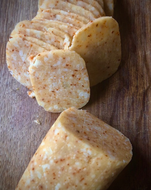 Teigrolle-Käse-Kekse